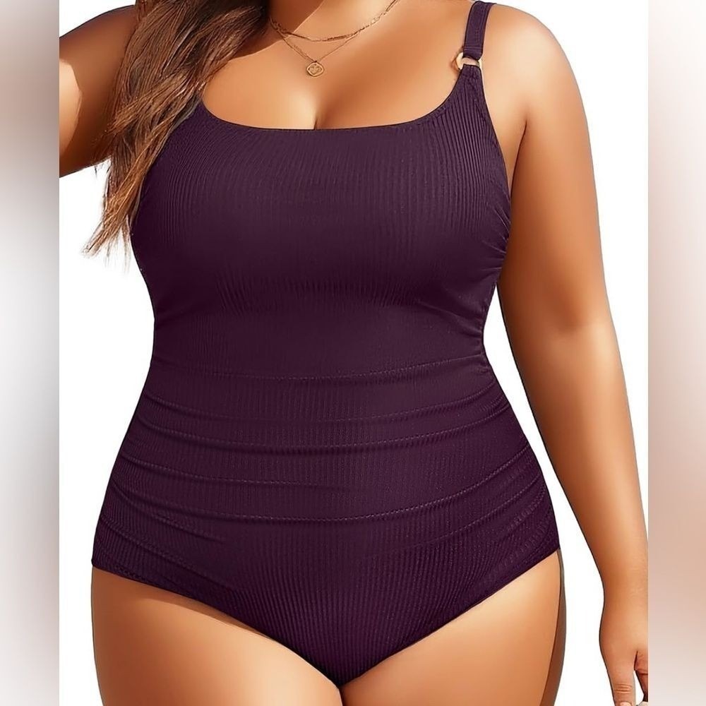 Elegant Purple Women's Swimsuit‎ size 22W